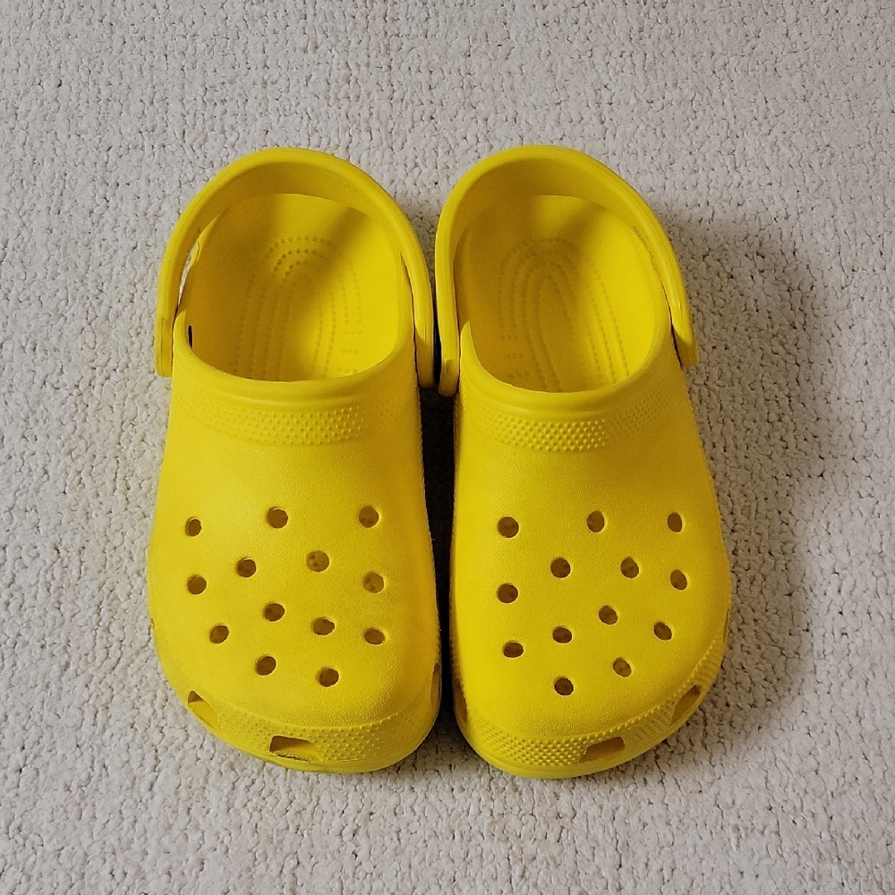 Yellow Crocs
